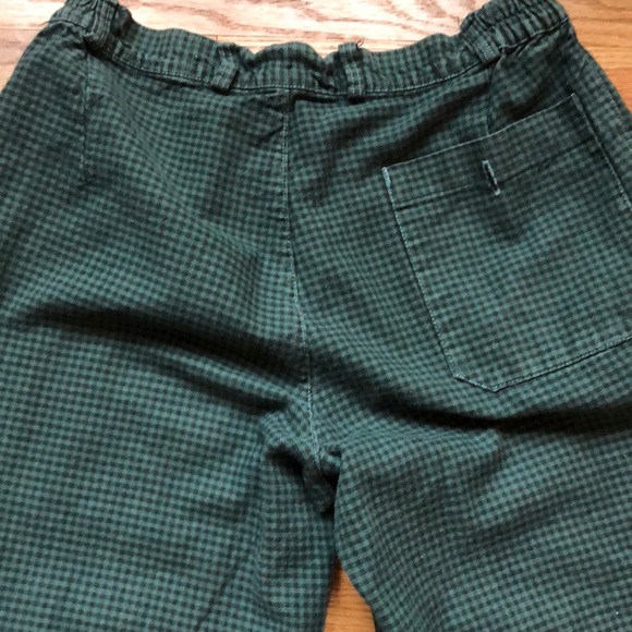PLAID GREEN VINTAGE TROUSERS - Picture 4 of 5
